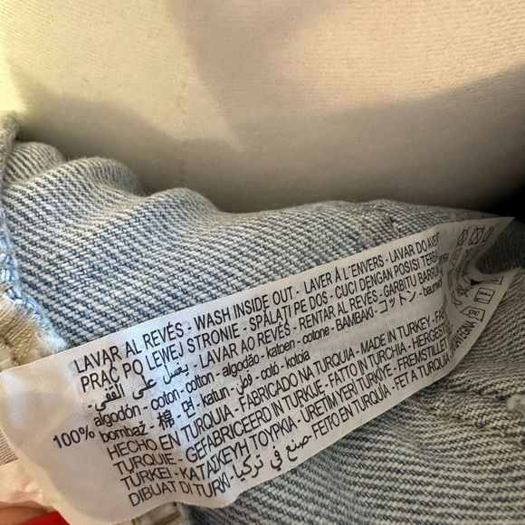 High-Waisted Paperbag Baggy Jeans high waisted oversized GORGEOUS soft cotton - Picture 8 of 8